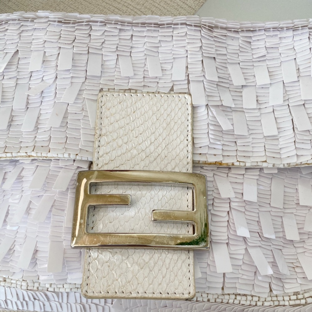 FENDI Sequined Baguette Bag